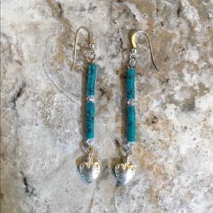Turquoise earrings